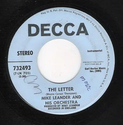 Mike Leander And His Orchestra - Hey Jude