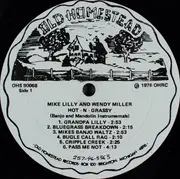 LP - Mike Lilly And Wendy Miller - Hot-N-Grassy