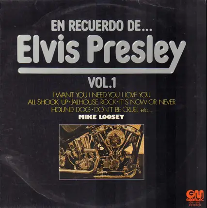 Mike Loosey - Un Recuerdo de Elvis Presley Vol. 1