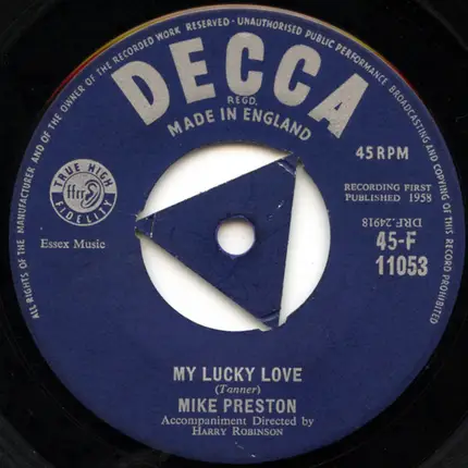 Mike Preston - A House, A Car And A Wedding Ring