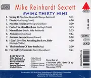CD - Mike Reinhardt Sextett - Swing Thirty Nine