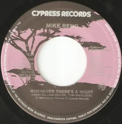 Mike Reno / Corey Feldman - Whenever There's A Night / Something In Your Eyes