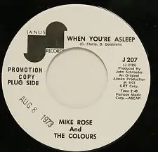 Mike Rose And The Colours - When You're Asleep