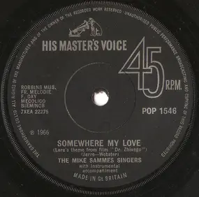 Mike Sammes Singers - Somewhere my love / What do I do?