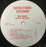 LP - Mike Snider - Live On The Boat