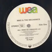 12inch Vinyl Single - Mike & The Mechanics - All I Need Is A Miracle - Gas Cover