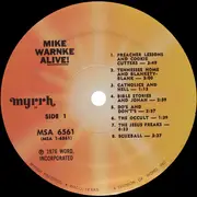 LP - Mike Warnke - Alive!