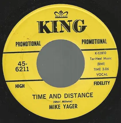 Mike Yager - Time And Distance