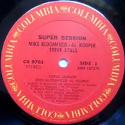 LP - Mike Bloomfield / Al Kooper / Stephen Stills - Super Session