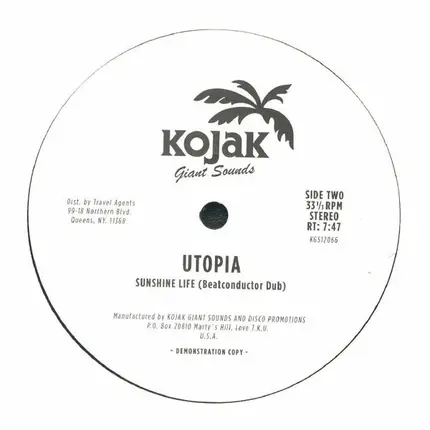 Mikeburns / Utopia - Kamassa Trip / Sunshine Life