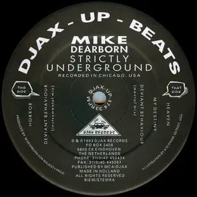 Mike Dearborn - Strictly Underground