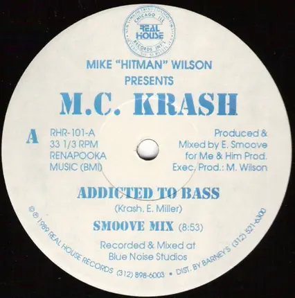 Mike 'Hitman' Wilson - Addicted To Bass / Like This