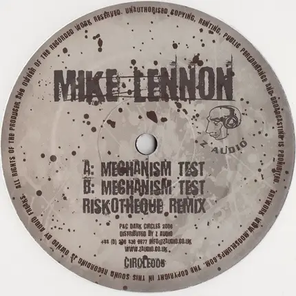 Mike Lennon - Mechanism Test (Orig. & Riskotheque RMX)