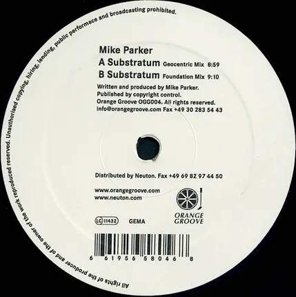 Mike Parker - Substratum
