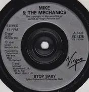 7'' - Mike & The Mechanics - Stop Baby