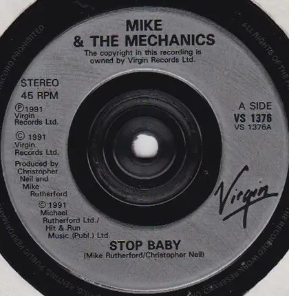 Mike & The Mechanics - Stop Baby