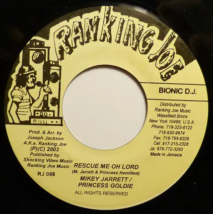 Mikey Jarrett & Princess Goldie - Recue Me Oh Lord