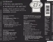CD - Glinka / Schubert / Hindemith - East German String Quartets (A Portrait In Music)