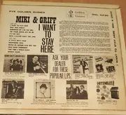 LP - Miki & Griff - I Want To Stay Here