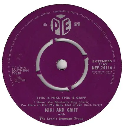 Miki & Griff - Lonnie Donegan Presents Miki And Griff - This Is Miki, This Is Griff