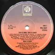 LP - Miki & Griff - This Is Miki, This Is Griff