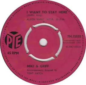 Miki - I Want To Stay Here / My Heart Will Make A Fool Of Me Again