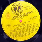 LP - Mikis Theodorakis - Canta E Dirige L'Ostaggio