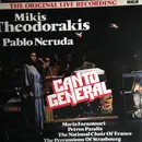 Double LP - Mikis Theodorakis - Pablo Neruda - Canto General