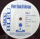 12inch Vinyl Single - Mikki Bleu - More Than A Woman
