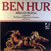 LP - Miklós Rózsa Conducting National Philharmonic Orchestra - Ben Hur