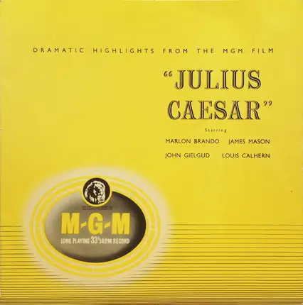 Miklós Rózsa - Dramatic Highlights From The MGM Film Julius Caesar