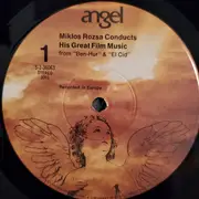 LP - Miklós Rózsa - Conducts His Great Film Music From Ben-Hur, El Cid, Quo Vadis And King Of Kings