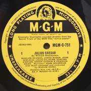 LP - Miklós Rózsa - Dramatic Highlights From The MGM Film Julius Caesar