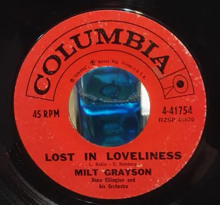 Milt Grayson - Lost In Loveliness