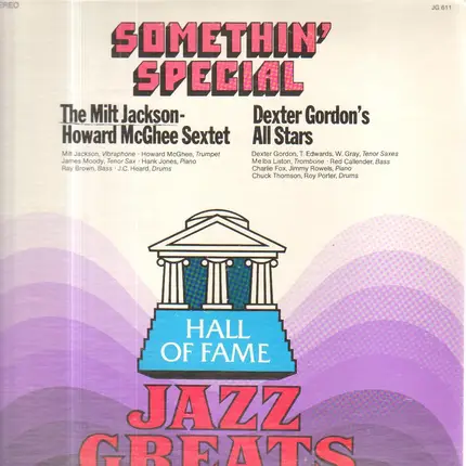 Milt Jackson / Dexter Gordon's All Stars - Somethin' Special
