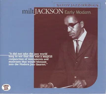 Milt Jackson - Early Modern