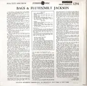 LP - Milt Jackson - Bags & Flutes - Includes insert