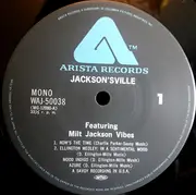 LP - Milt Jackson - Jackson's Ville - Mono