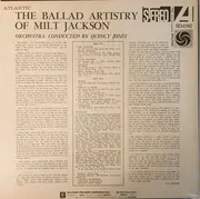 LP - Milt Jackson - The Ballad Artistry Of Milt Jackson - +Insert