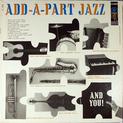 Milton Delugg And The All-Stars - Add-A-Part Jazz