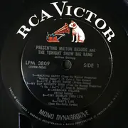 LP - Milton Delugg And The Tonight Show Band - Presenting Milton Delugg And The Tonight Show Band