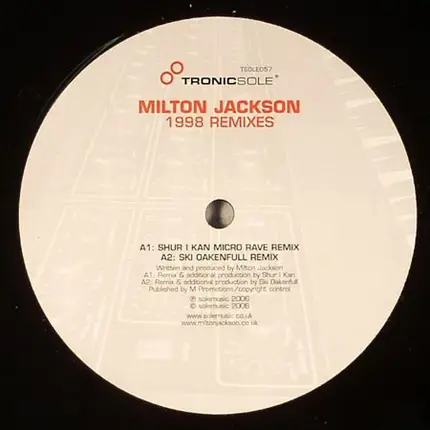 Milton Jackson - 1998 Remixes