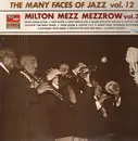 LP - Milton Mezzrow - The Many Faces Of Jazz Vol. 12 / Milton Mezz Mezzrow Vol. 2 - laminated flipback sleeve