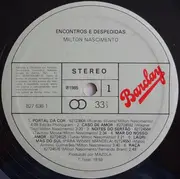 LP - Milton Nascimento - Encontros E Despedidas - Poster included