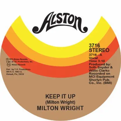 Milton Wright - Keep It Up