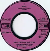 7'' - Milva - Wenn Der Wind Sich Dreht