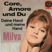 7inch Vinyl Single - Milva - Core, Amore Und Du