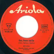 7inch Vinyl Single - Milva - Core, Amore Und Du