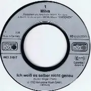 7inch Vinyl Single - Milva - Ich Weiss Es Selber Nicht Genau