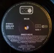 LP - Milva - Immer Mehr